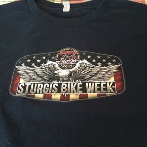 Sturgis 2017 Bike Week Long Sleeve T Shirt XL